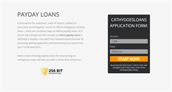 Desktop Screenshot of cathydoesloans.com
